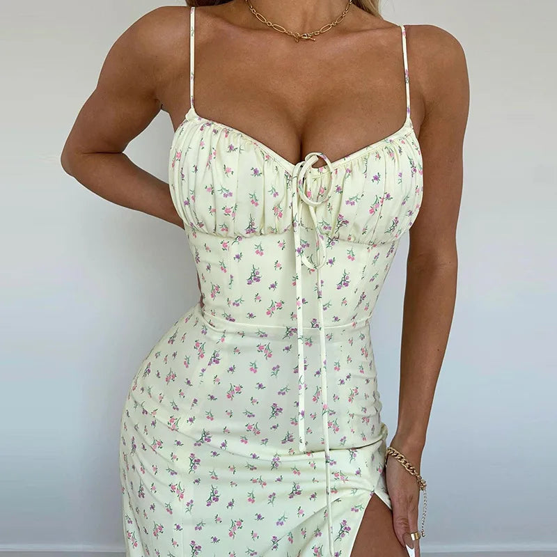 Robe Longue à Fleurs pour Femmes 4