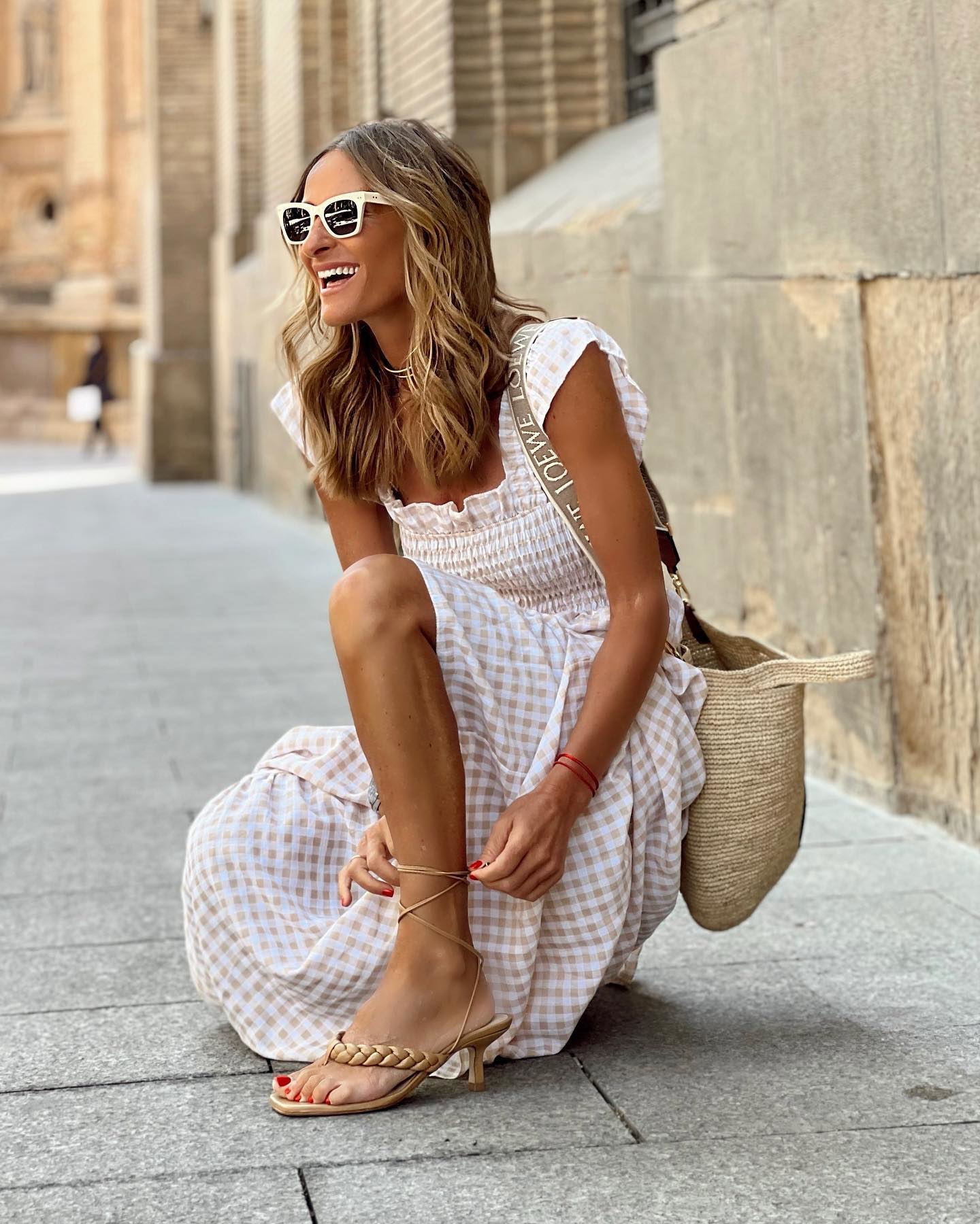 Robe Longue à Manches Volantes pour Femmes 1