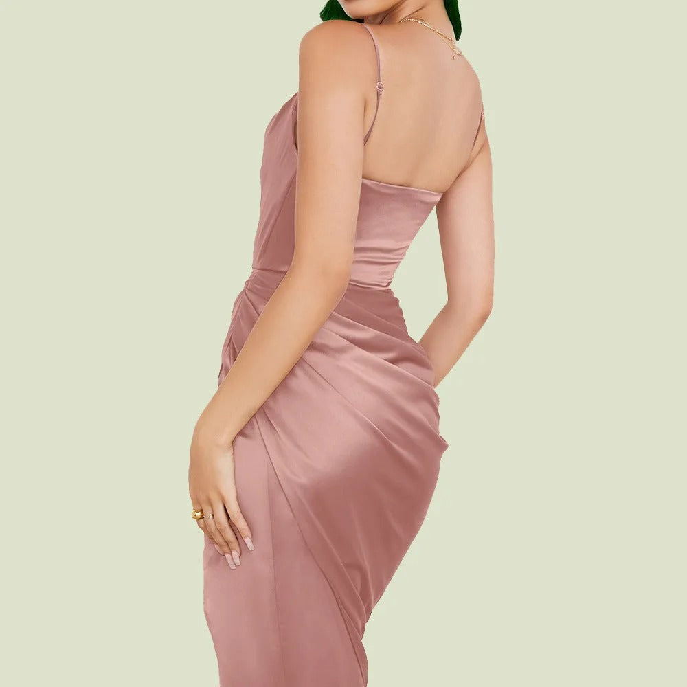 Robe Longue à Volants pour Femmes 4