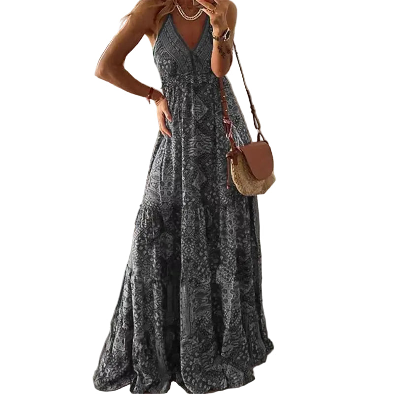 Robe Longue d'Été Bohème 0