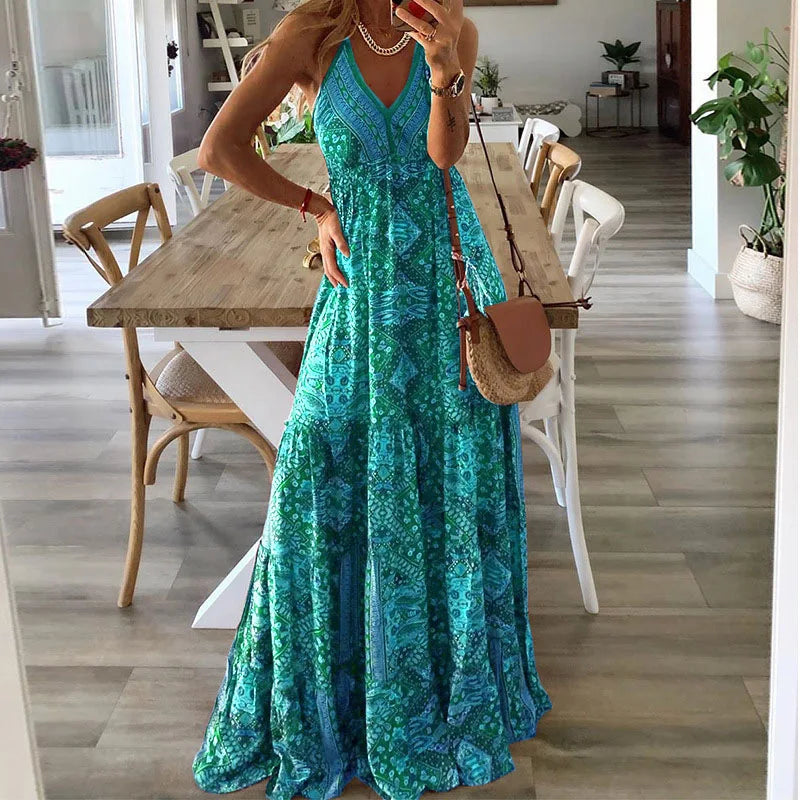 Robe Longue d'Été Bohème 4