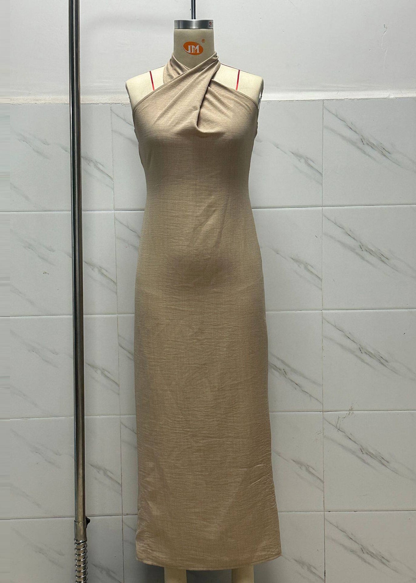 Robe Longue d'Été à Licou pour Femme 3