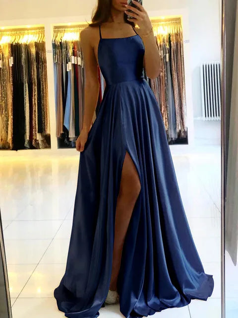 Robe Longue de Plage pour Femmes avec Fente Latérale 6