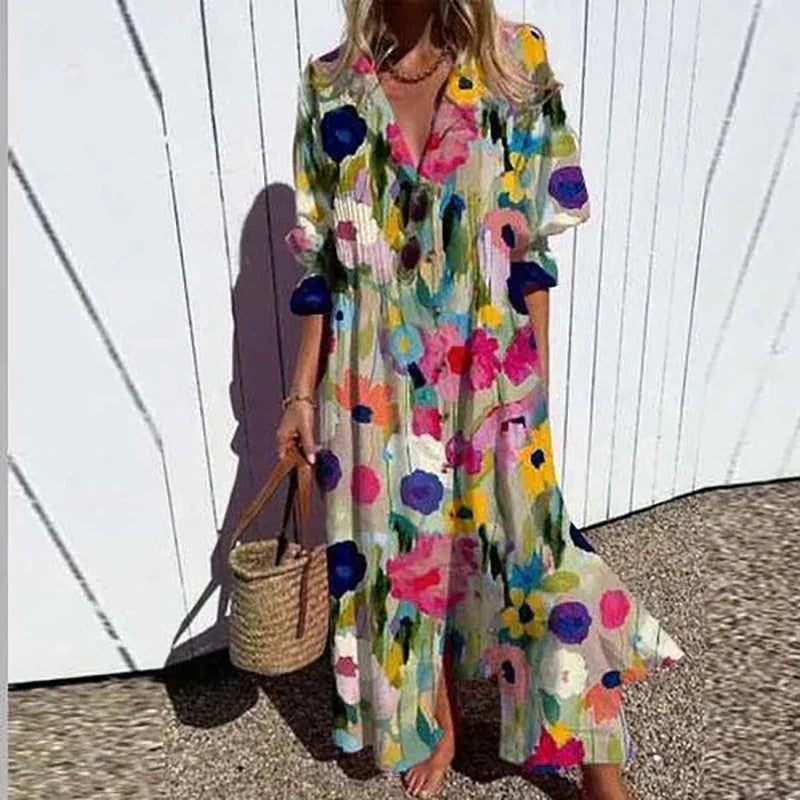 Robe Maxi Bohème Chic pour Femmes 0