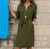 Robe Maxi Femme Chic en Coton 2