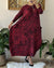 Robe Maxi Femme Chic en Coton avec Imprimé et Poches