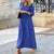 Robe Maxi Femme Confortable Été 4