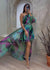 Robe Maxi Femme Off-Shoulder Imprimé Floral