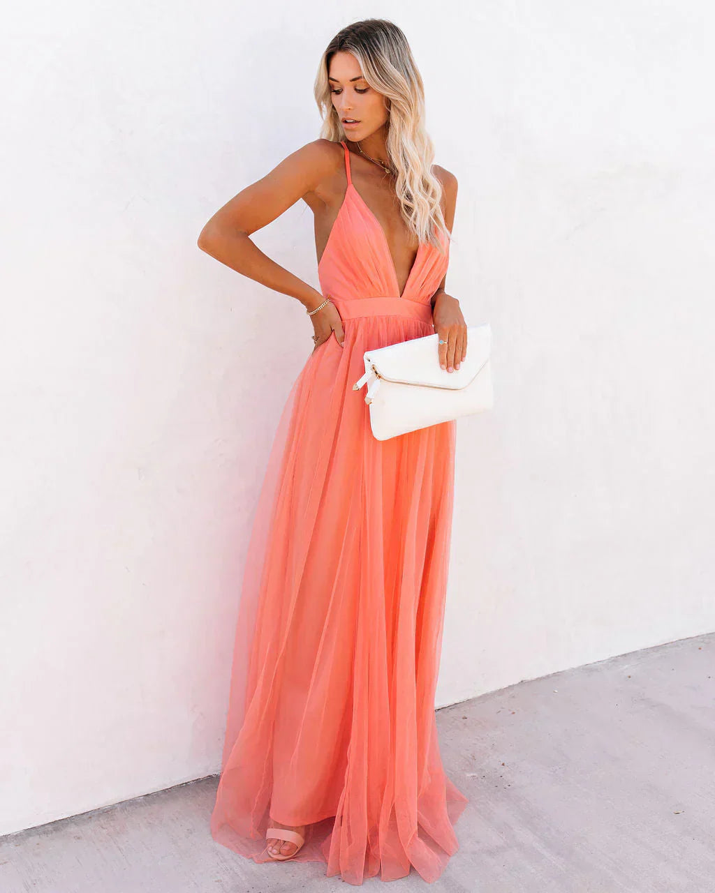 Robe Maxi Fluide pour Femme Chic 4