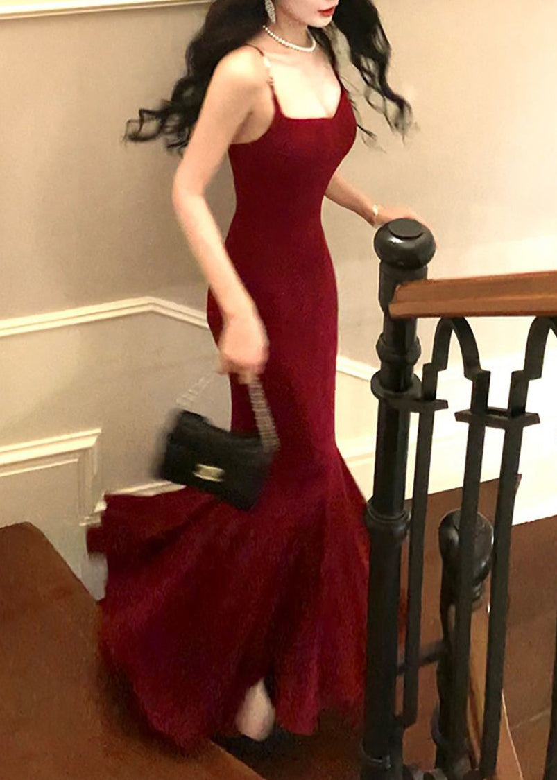 Robe Maxi à Bretelles Spaghetti pour Femme 2