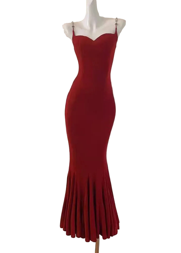 Robe Maxi à Bretelles Spaghetti pour Femme 4