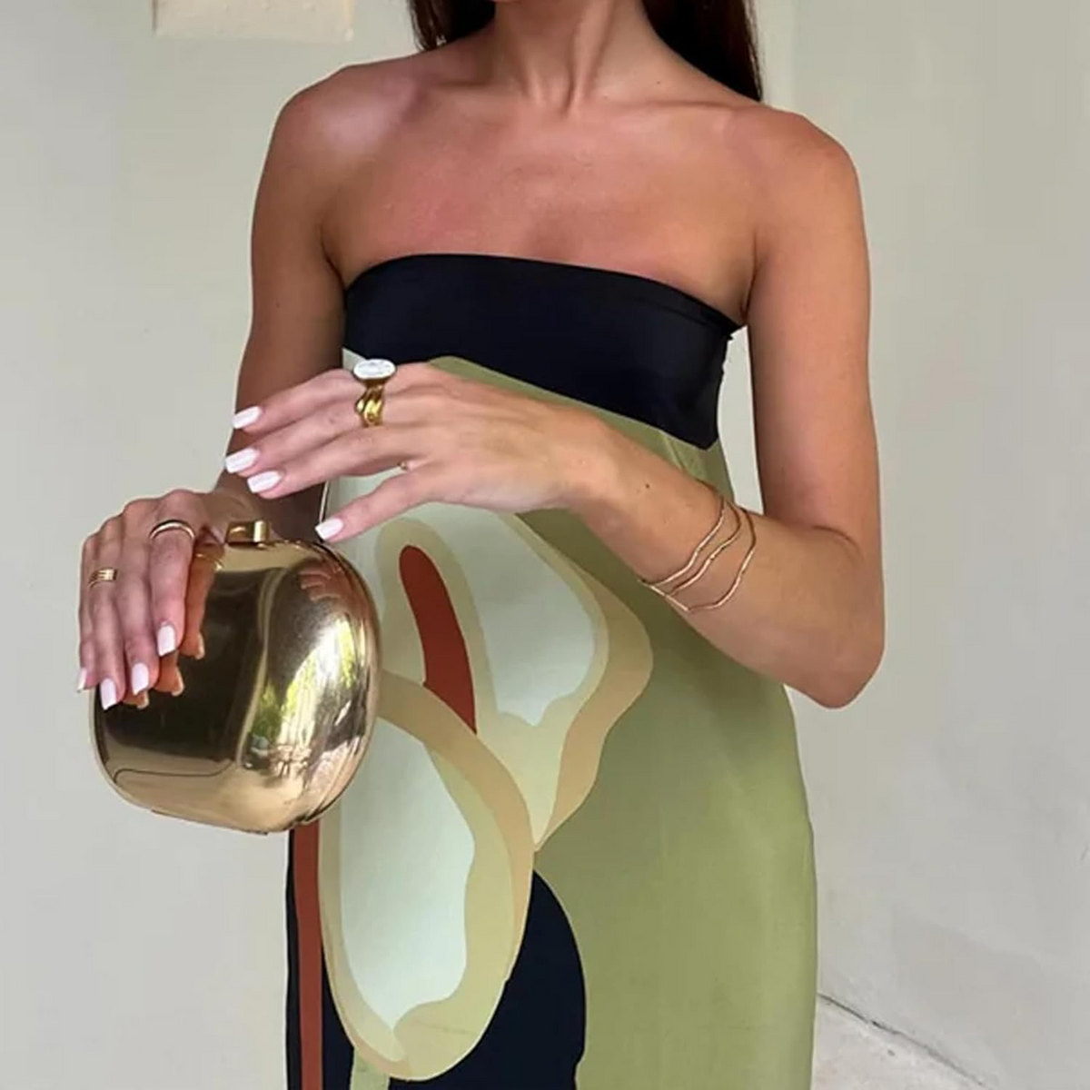 Robe Maxi d'Été Femme Fluide en Coton 1