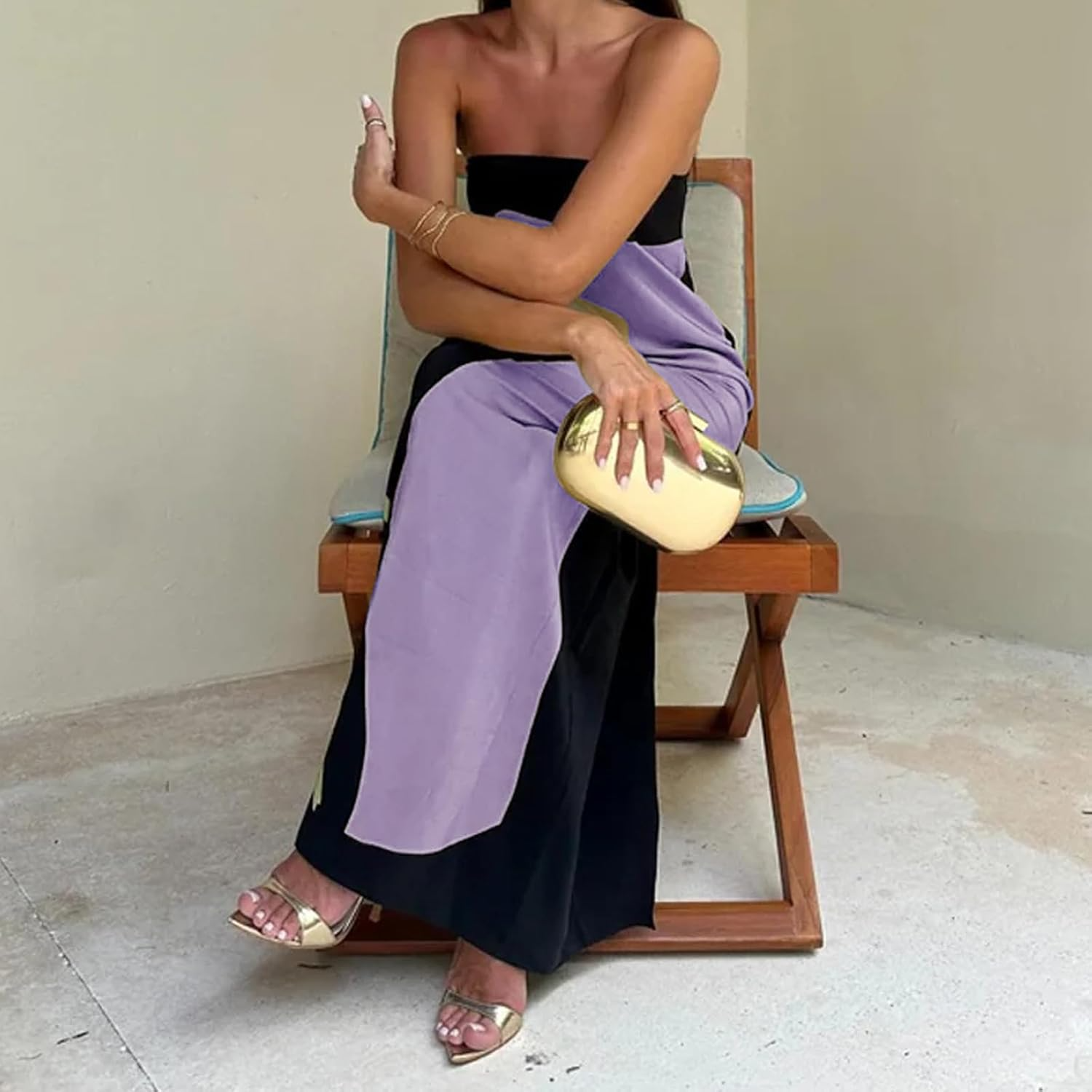 Robe Maxi d'Été Femme Fluide en Coton 5