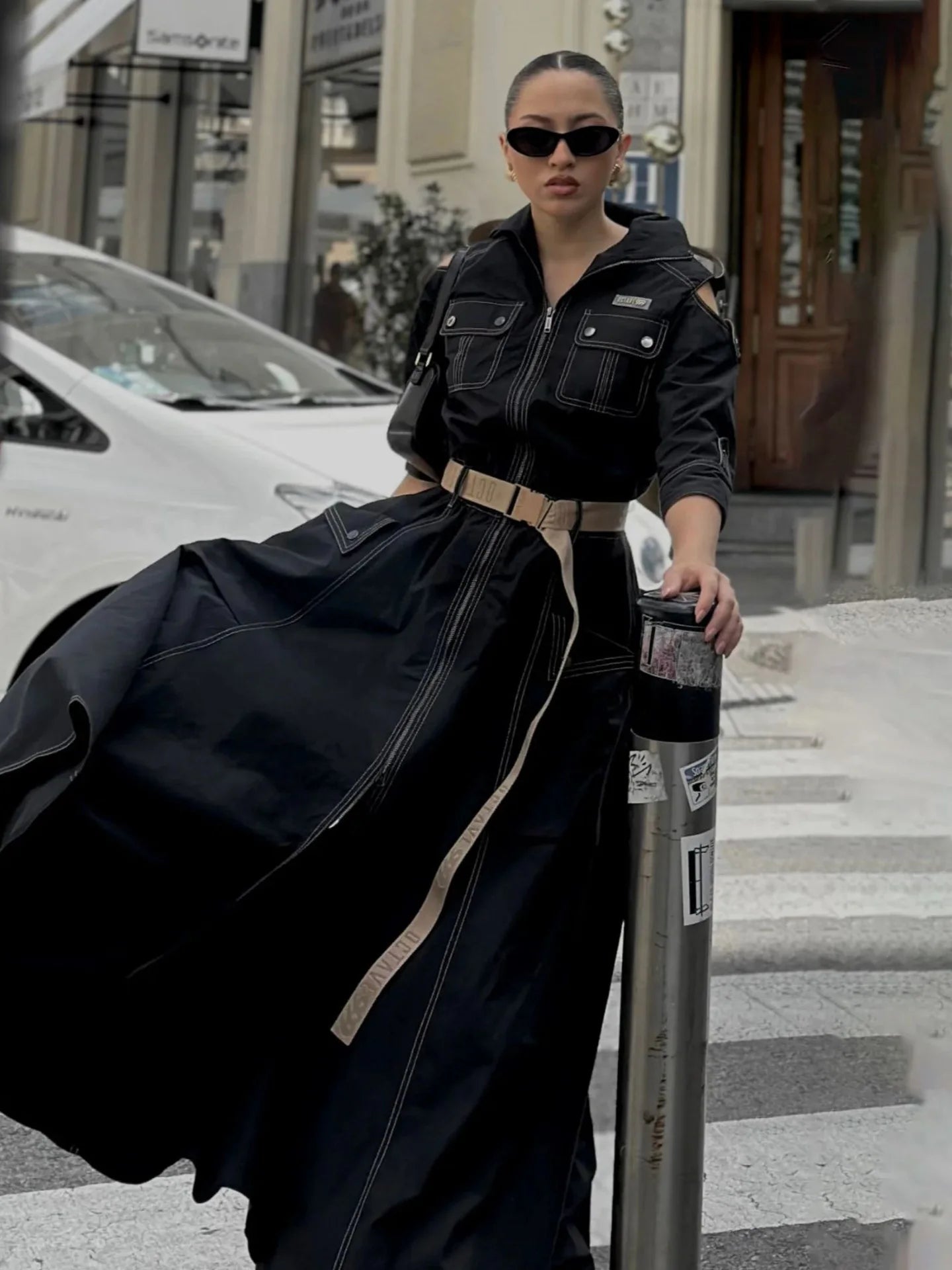 Robe Maxi d'Été à Col Rabattu pour Femmes 3