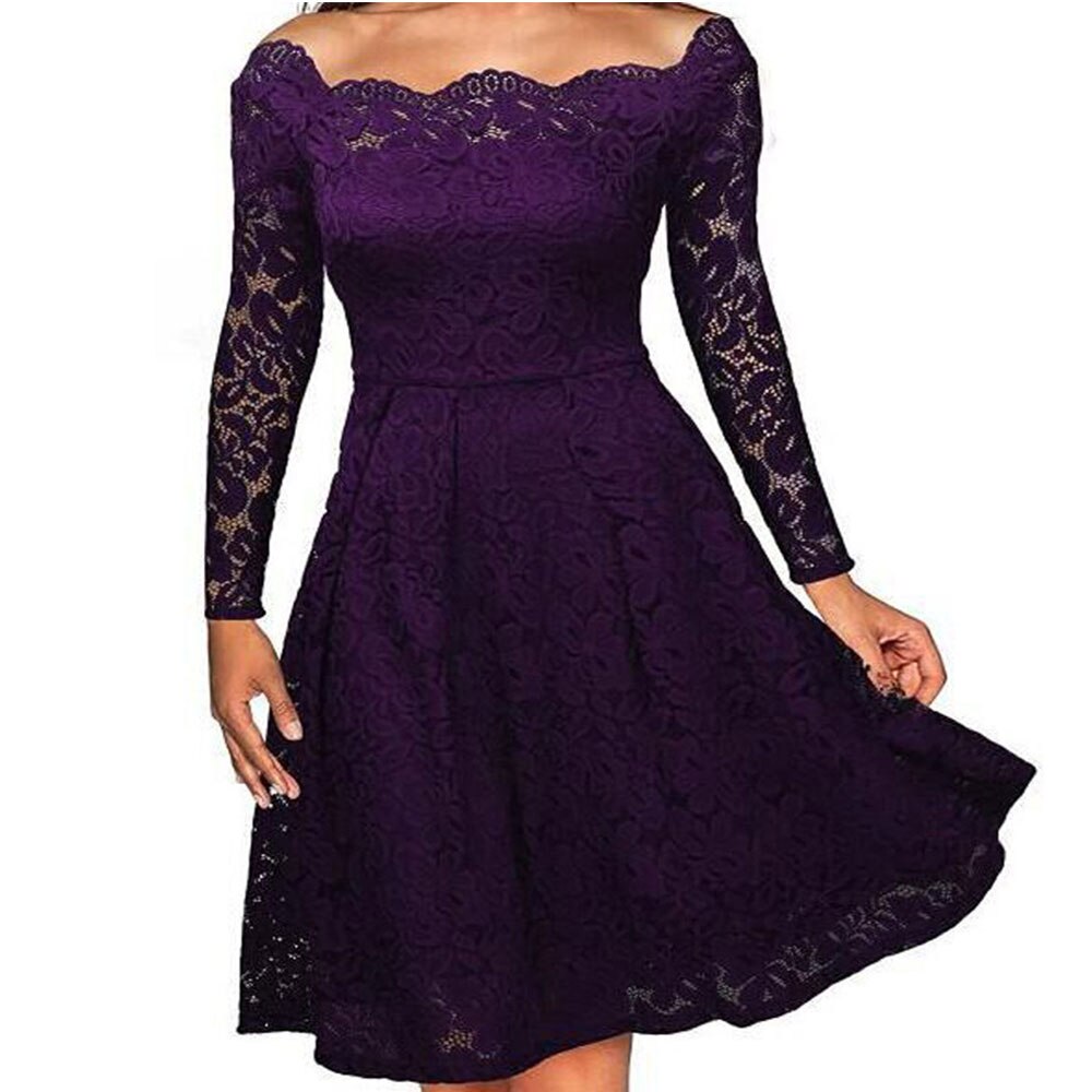 Robe Midi Élégante à Fente pour Femmes 3