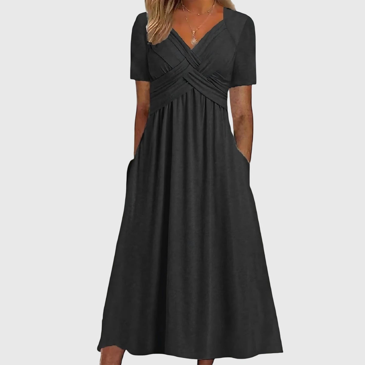 Robe Midi Élégante pour Femmes 4