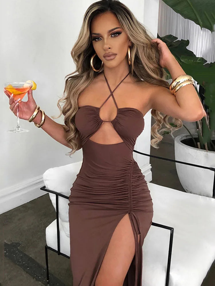 Robe Midi Femme Dos Nu 7