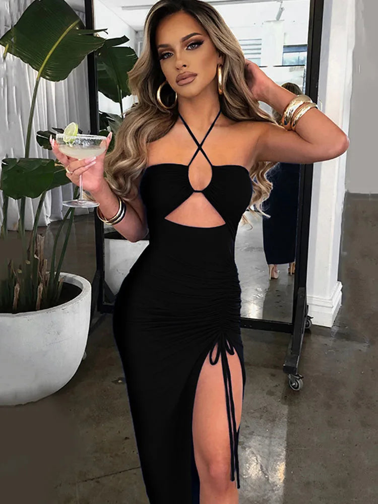 Robe Midi Femme Dos Nu 9