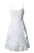 Robe Midi à Bretelles Froncées pour Femmes en Polyester 3