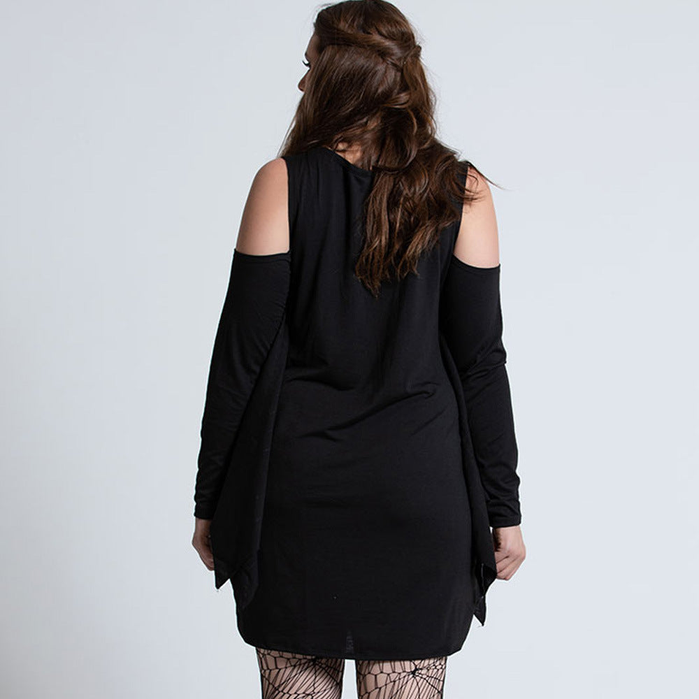 Robe Mini Halloween Gothique Araignée 4