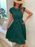 Robe Mini Plissée à Manches Courtes pour Femme 3