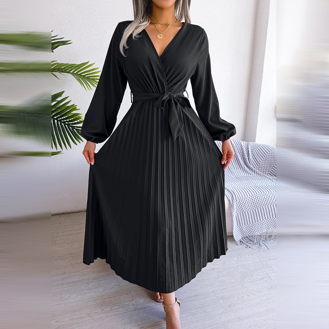 Robe Plissée pour Femmes Chic 6