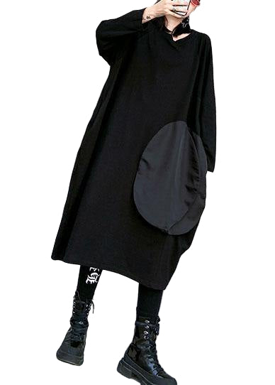 Robe Printemps en Lin et Coton pour Femmes avec Poches 0