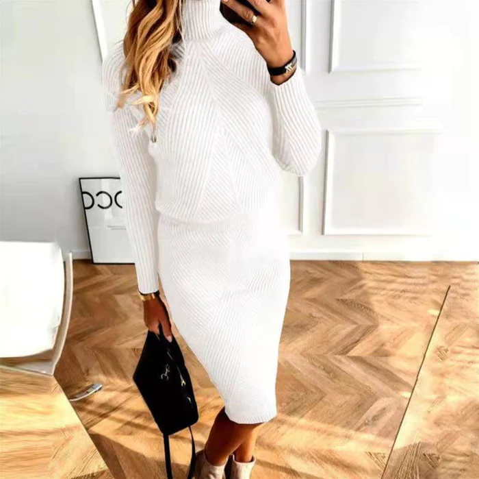 Robe Pull Douillette Chic pour Femme 3