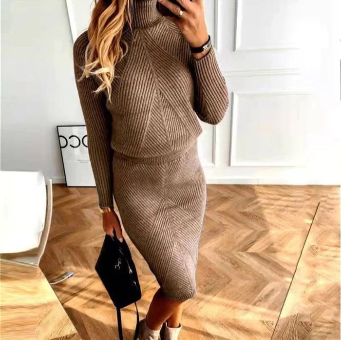Robe Pull Douillette Chic pour Femme 8