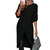 Robe Pull Femme Tricotée Chic Mi-Mollet 0