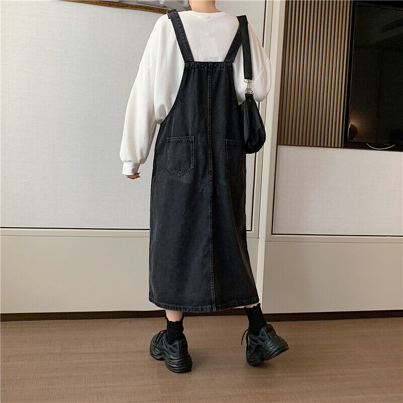 Robe Salopette Décontractée Style Vintage 2