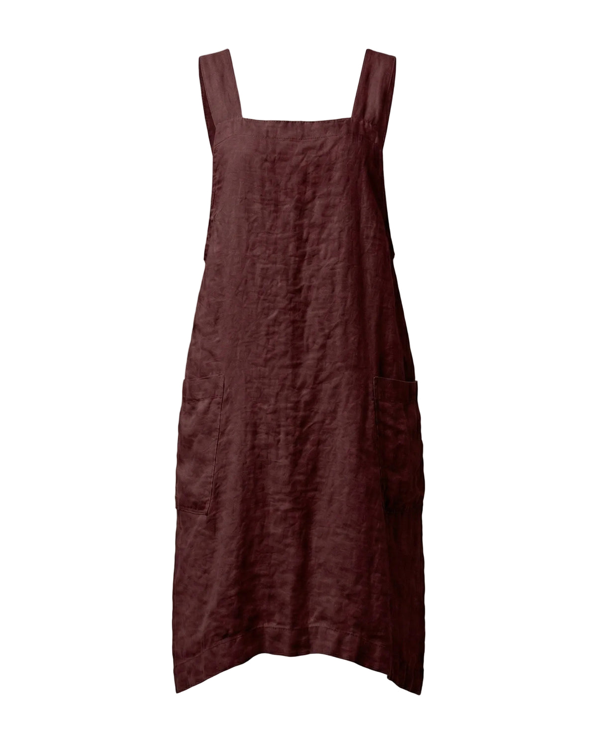 Robe Tablier Femme Moderne avec Dos Croisé et Poches Pratiques 8