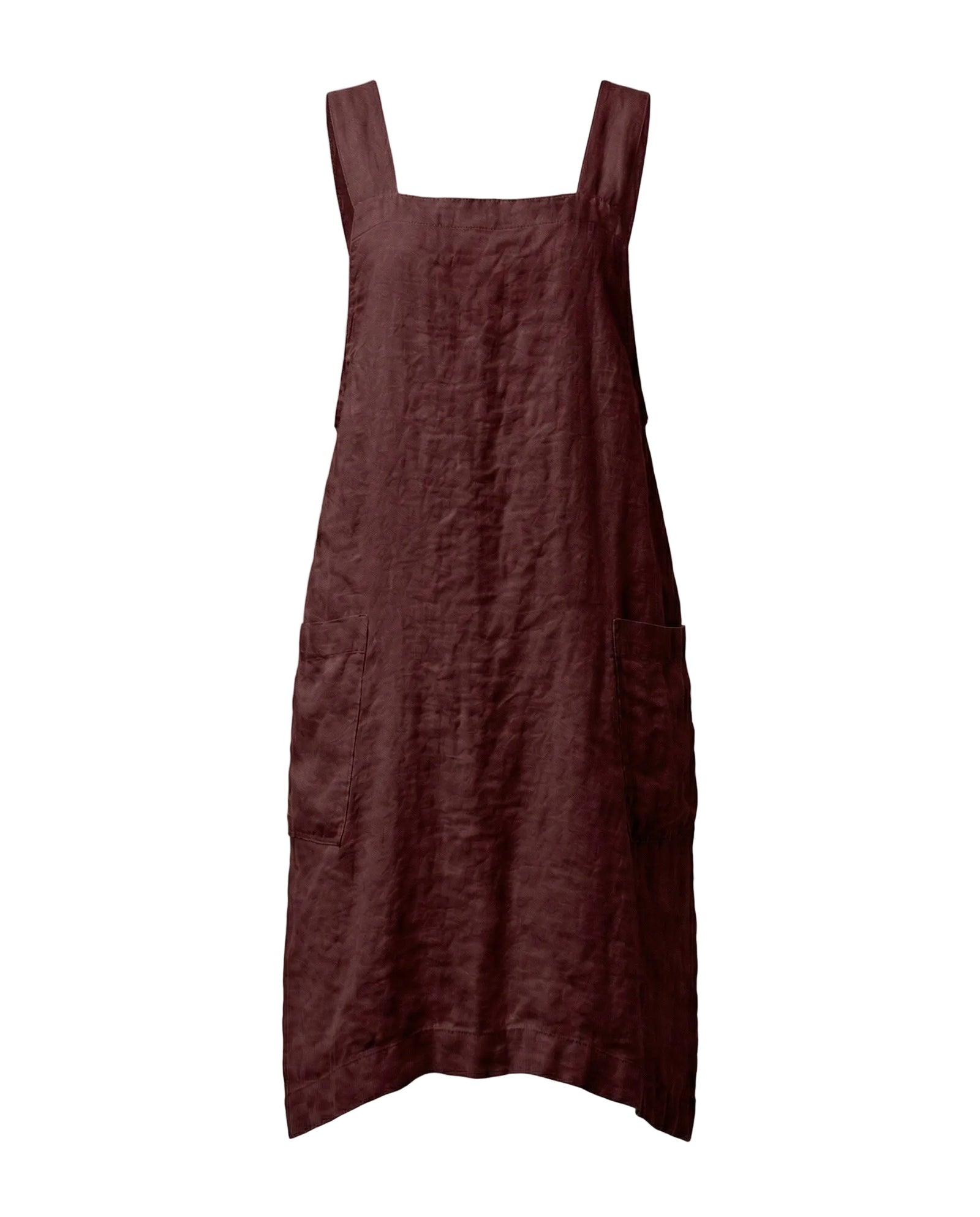 Robe Tablier Femme Moderne avec Dos Croisé et Poches Pratiques 8