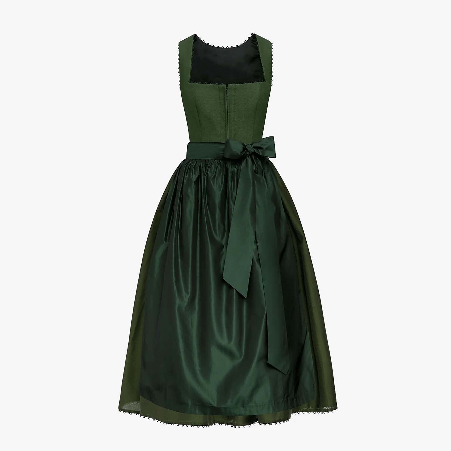 Robe Traditionnelle Bavaroise Femme Style Alpin Tissu de Qualité 1