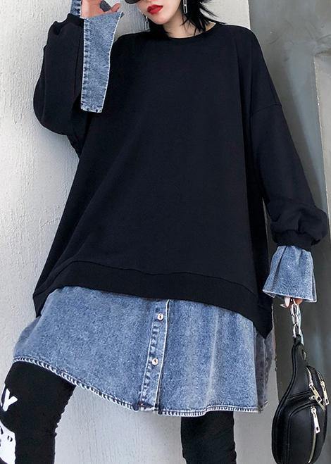 Robe Tunique Femme Patchwork Italien 0