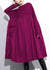 Robe Tunique Femme en Coton Moderne avec Détails Patchwork 1