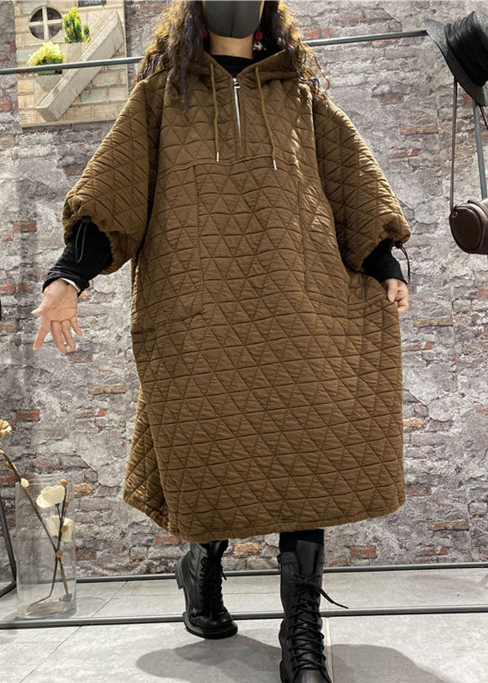 Robe à capuche Chic avec Cordon de Serrage 1