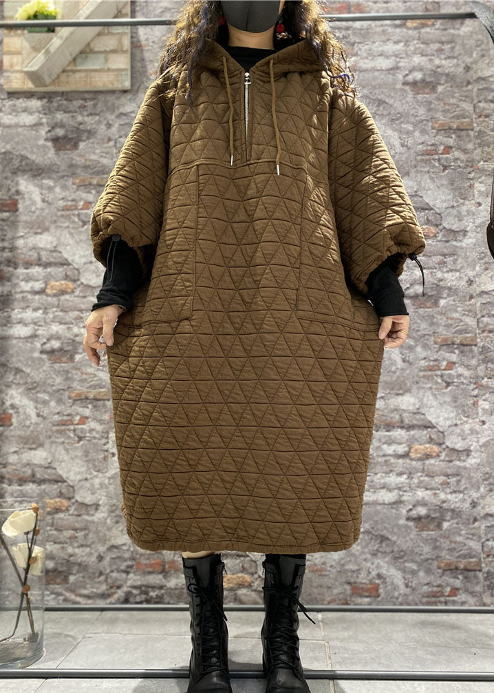 Robe à capuche Chic avec Cordon de Serrage 3