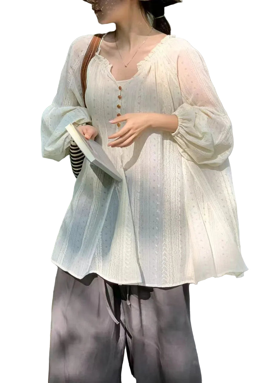 Robe courte femme imprimée col en V froissé style décontracté 2