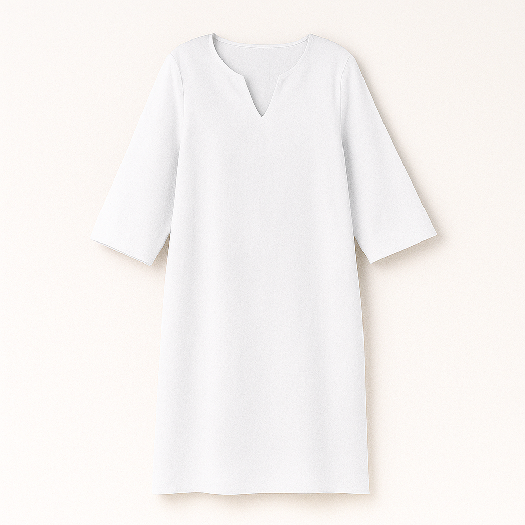 Robe d'Automne à Col en V pour Femmes 5