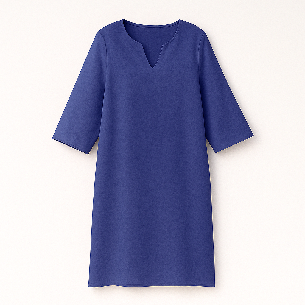Robe d'Automne à Col en V pour Femmes 7
