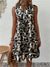 Robe d'Été Femme A-Ligne en Coton Imprimé Floral 3