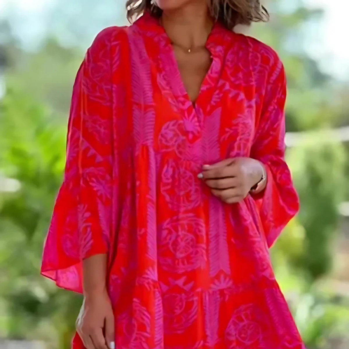 Robe d'Été Femme Fluide Chic pour Journées Ensoleillées 2