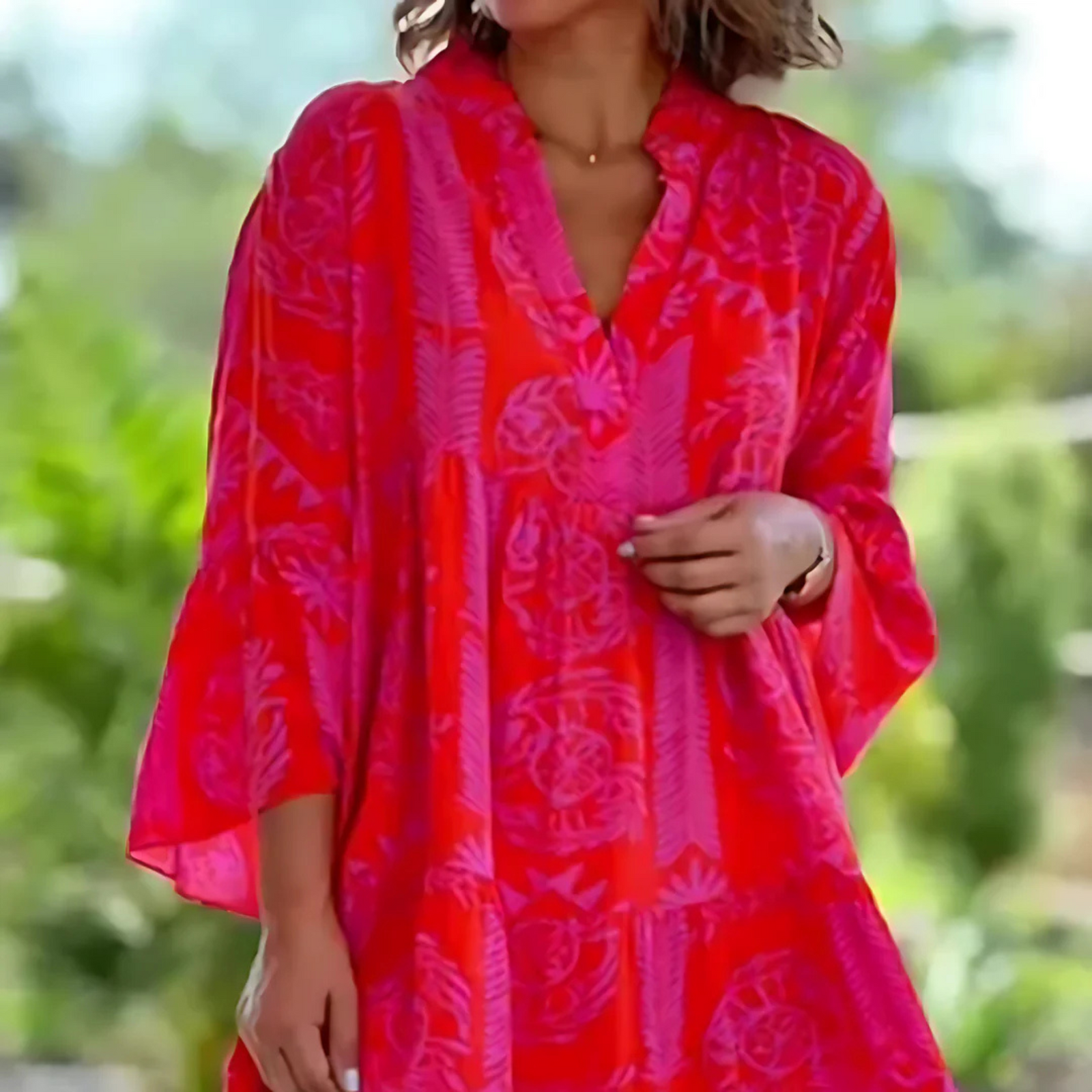 Robe d'Été Femme Fluide Chic pour Journées Ensoleillées 2