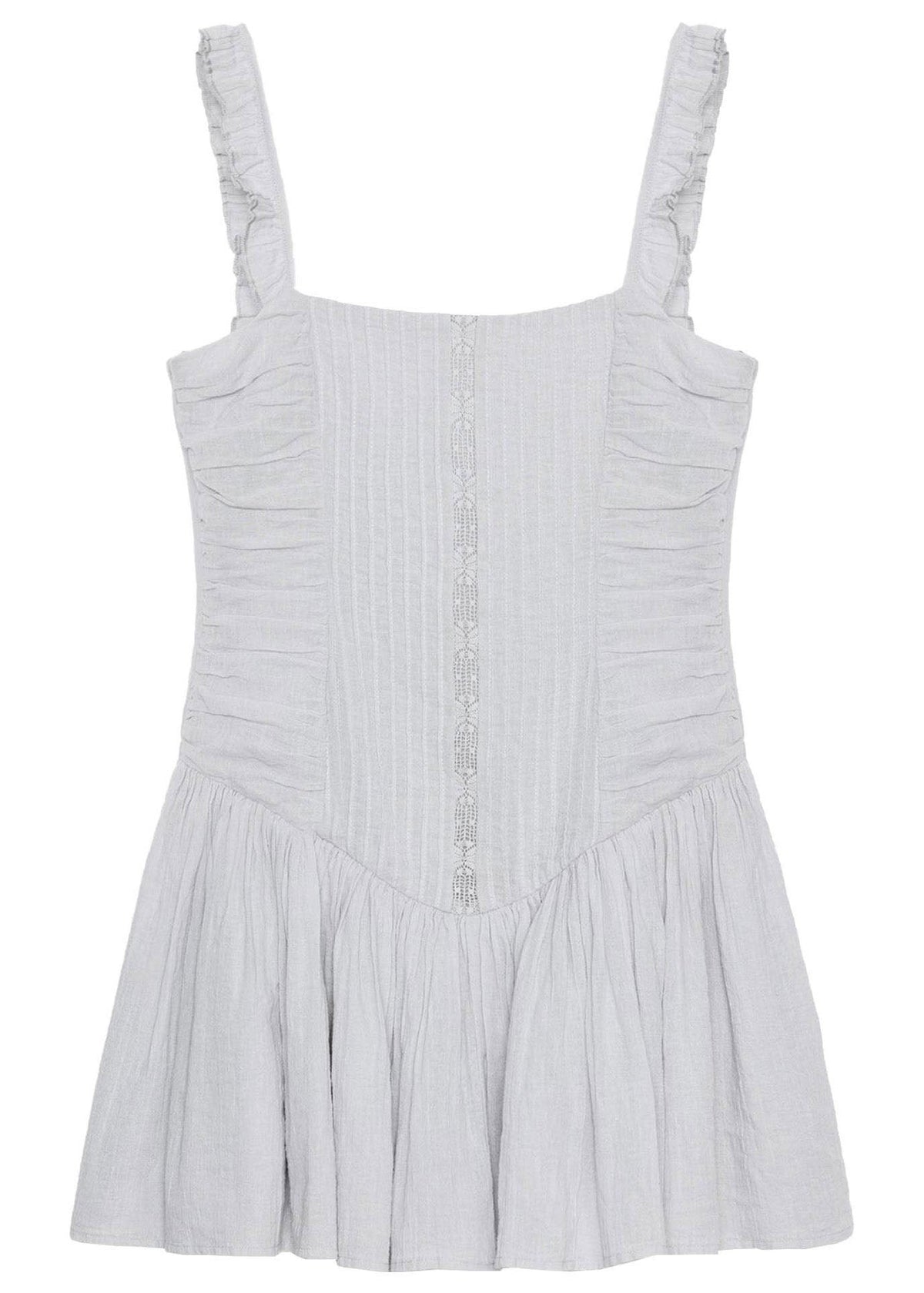 Robe d'Été Femme Froissée Chic Courte 4