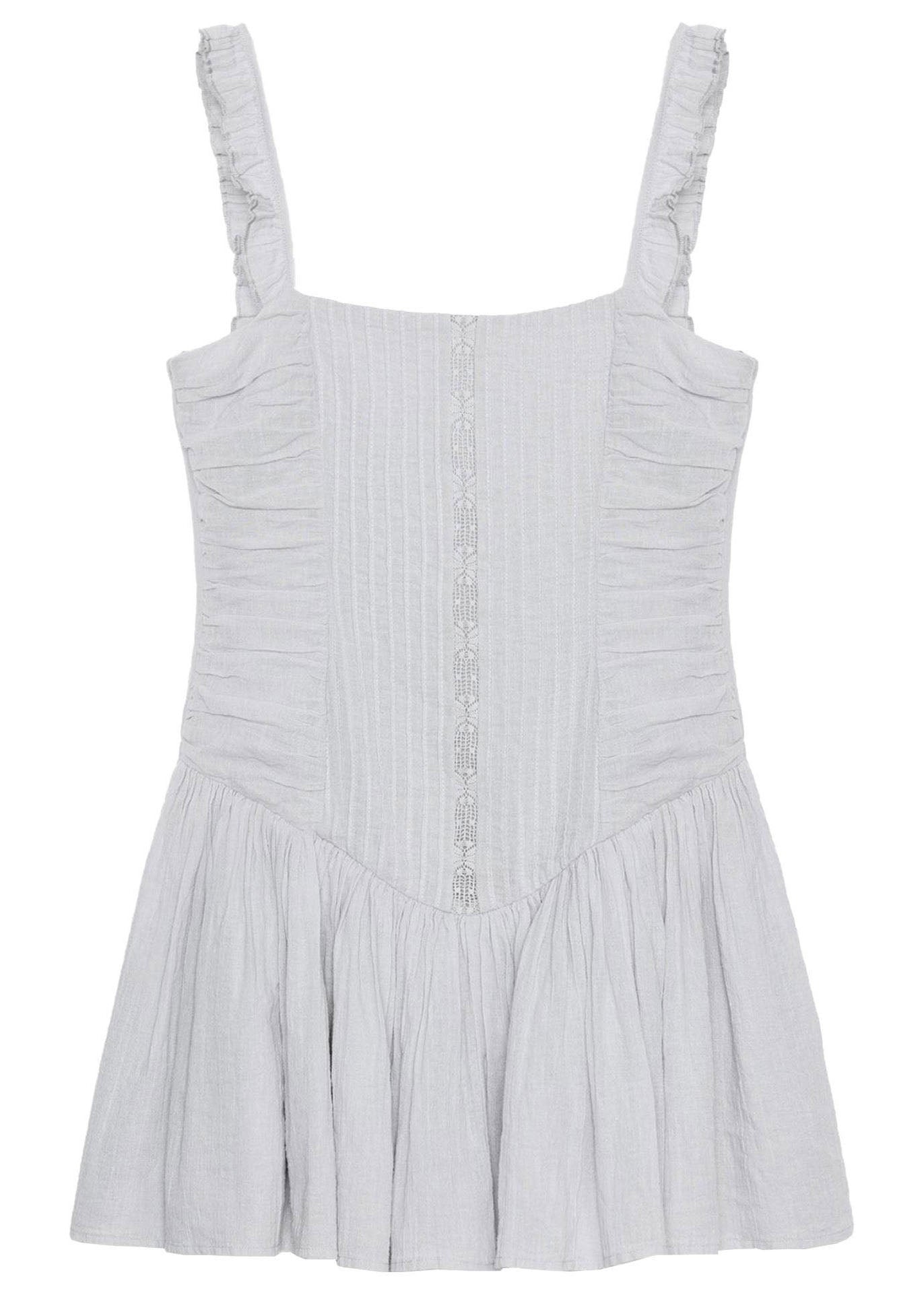 Robe d'Été Femme Froissée Chic Courte 4