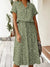 Robe d'Été Vintage Femme à Manches Mi-Longues en Tissu Léger 2