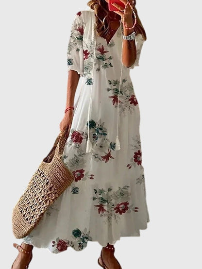 Robe d'été Bohème Vintage Femme 5