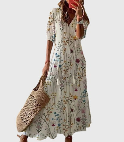 Robe d'été Bohème Vintage Femme 6