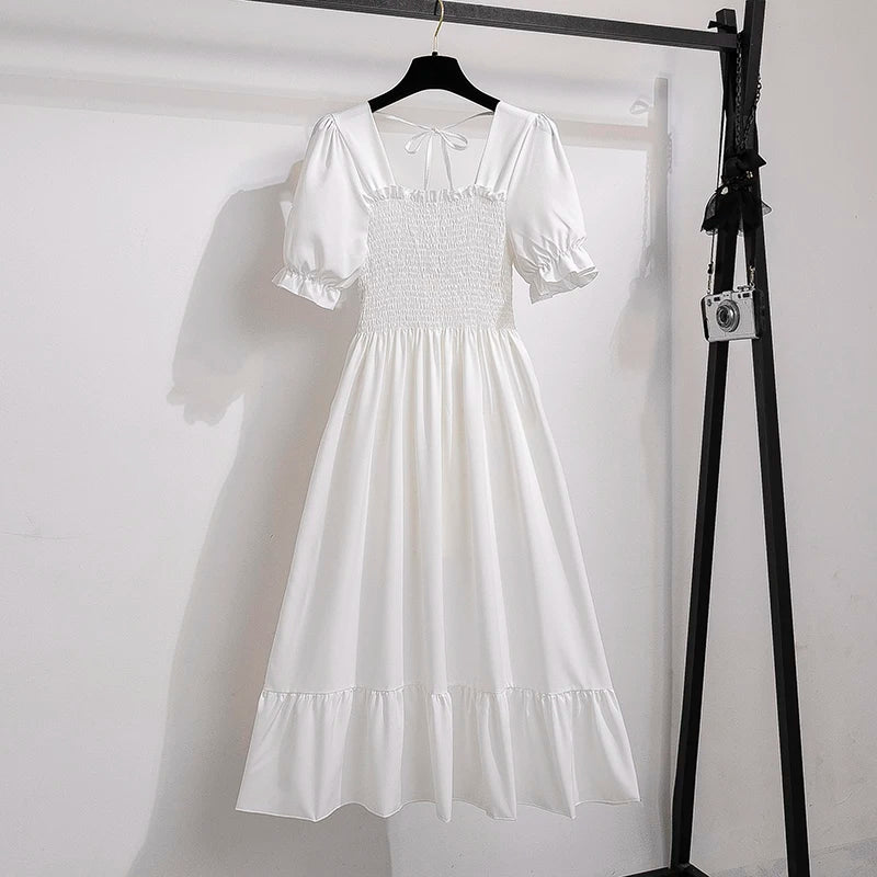 Robe d'été Bohème à Manches Courtes 18